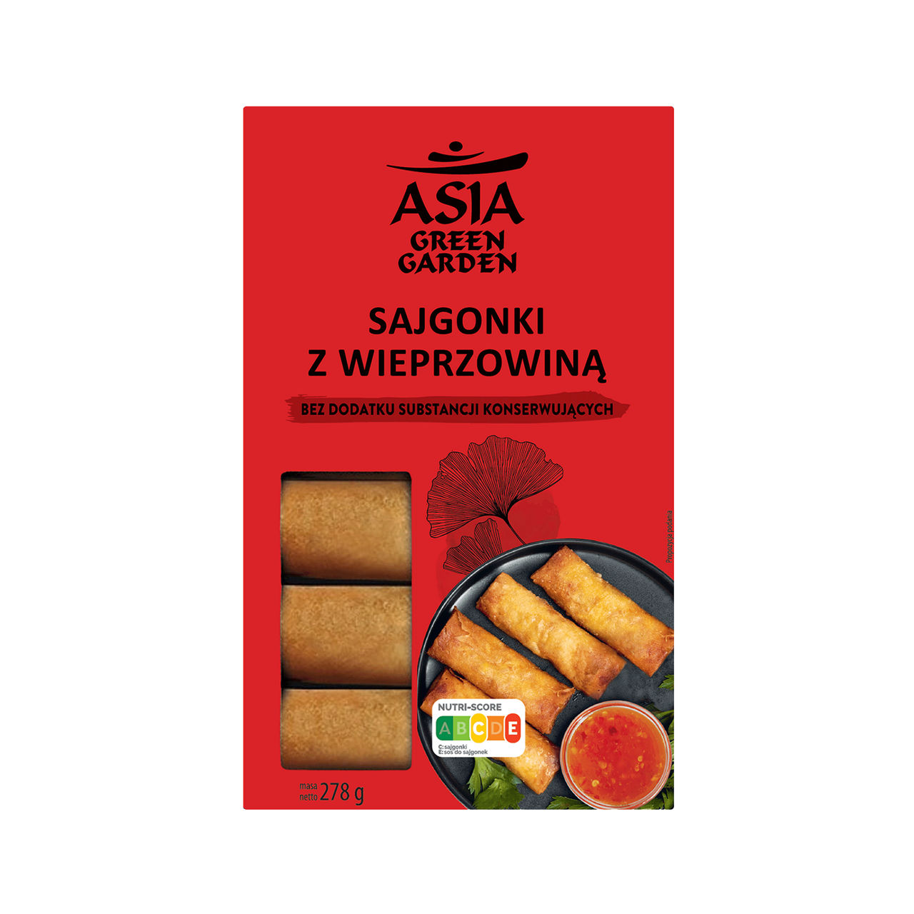Sajgonki z wieprzowiną/z warzywami