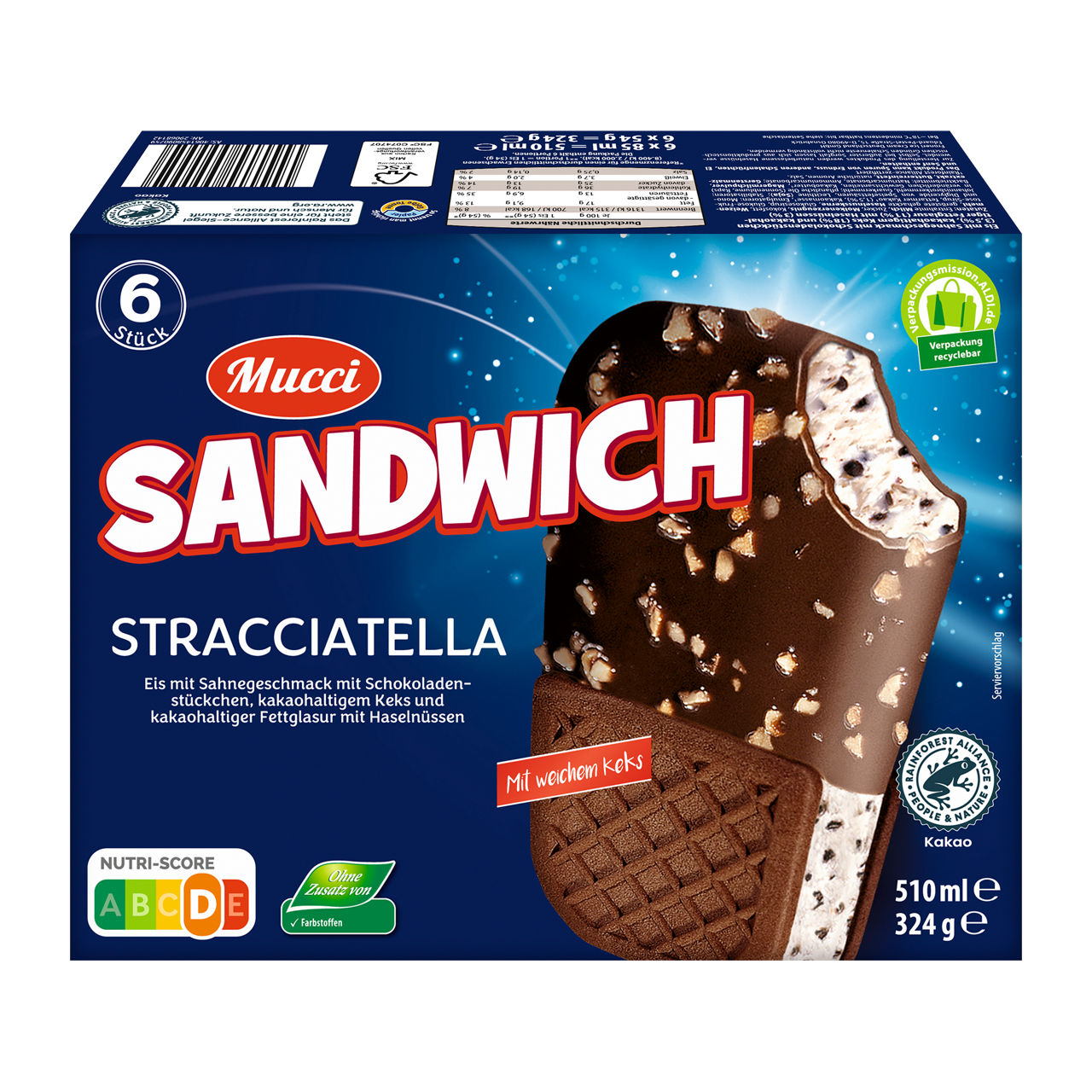  Stracciatella-Sandwich 