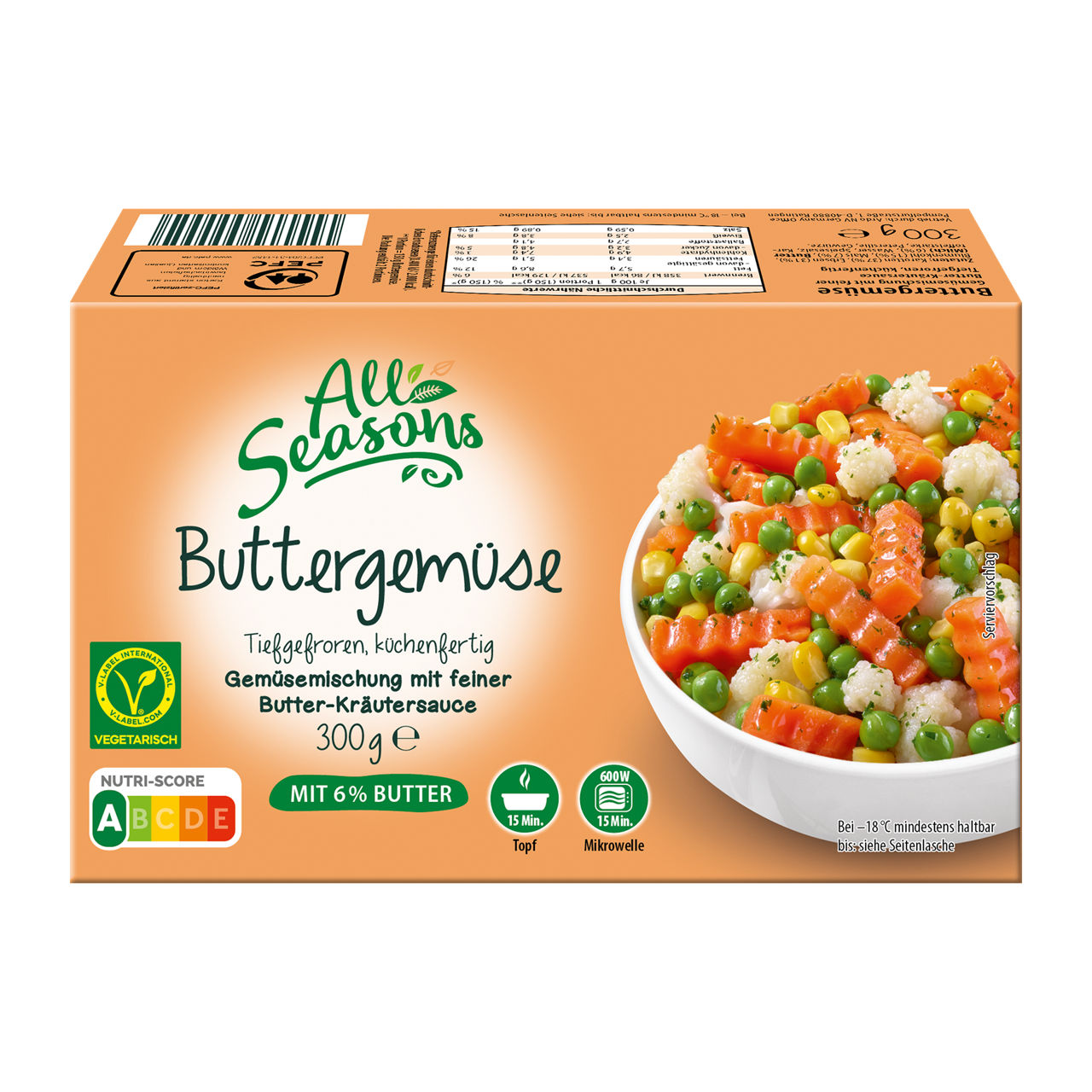 Buttergemüse