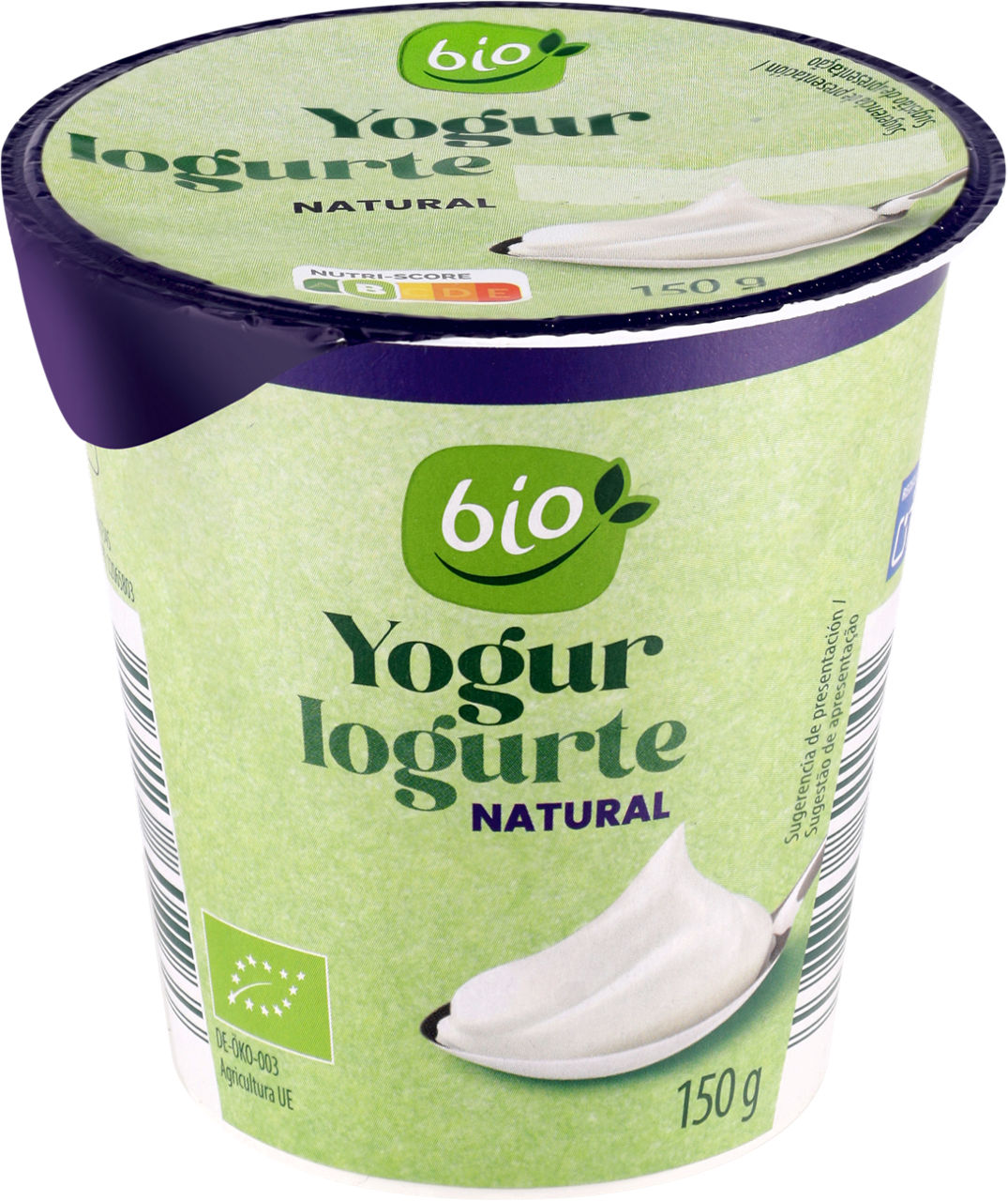 Yogur natural ecológico 150 g