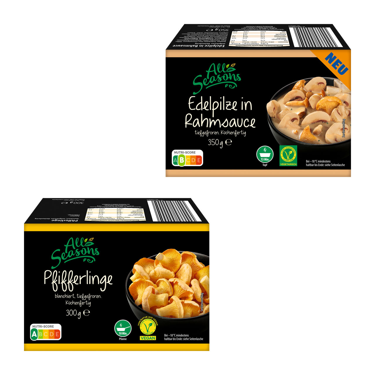 Steinpilze / Pfifferlinge / Pilzmischung
