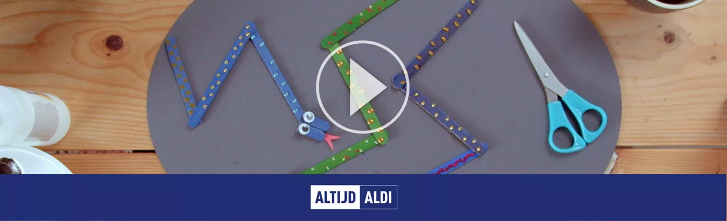 knutselen met ijsstokjes