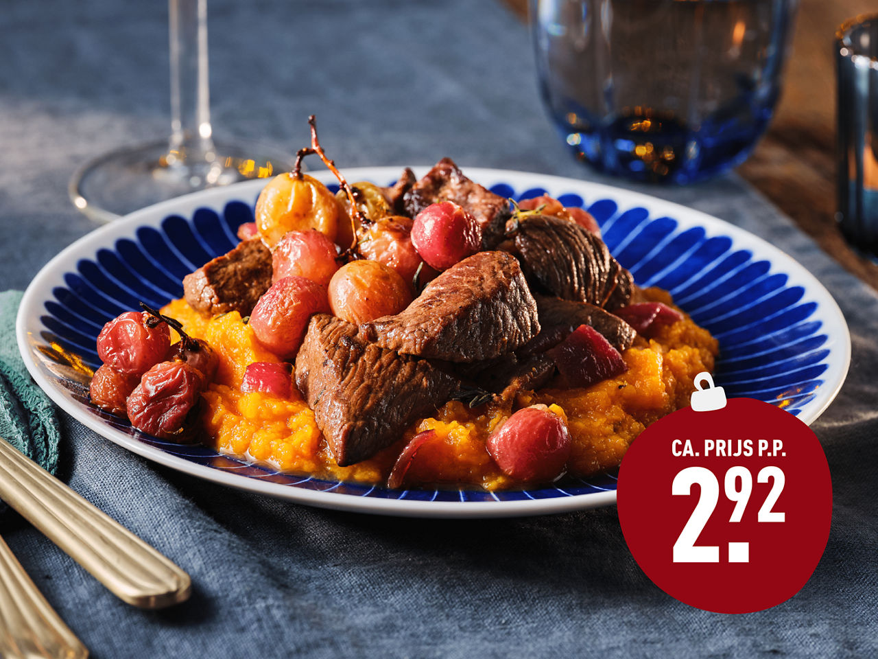Diner bij Aldi