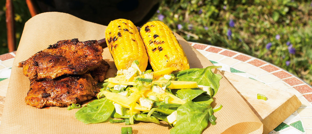 Gemarineerde schouderkarbonade van de BBQ van ALDI