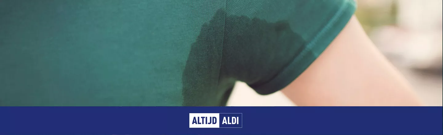 Zweetvlekken kleding 