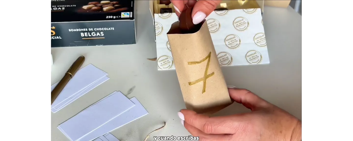 árbol de Adviento DIY 