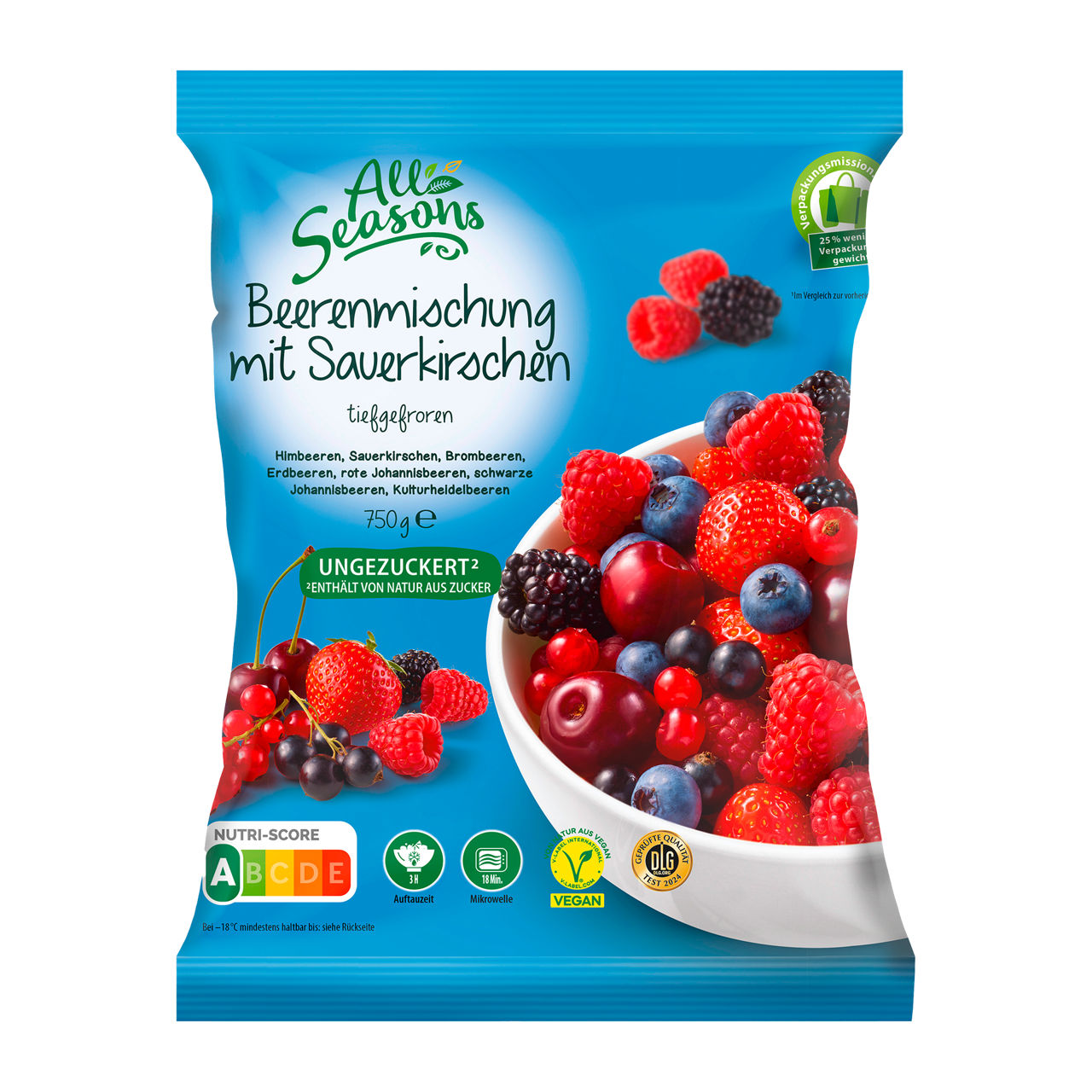 ALL SEASONS Frchte / Beeren ALL SEASONS gefrorene Frchte / Beeren gnstig  bei ALDI Nord