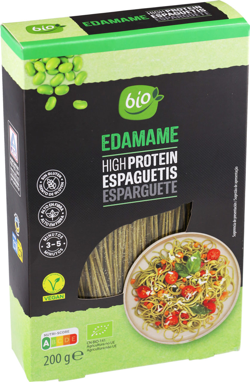 Espaguetis de edamame ecológicos 200 g