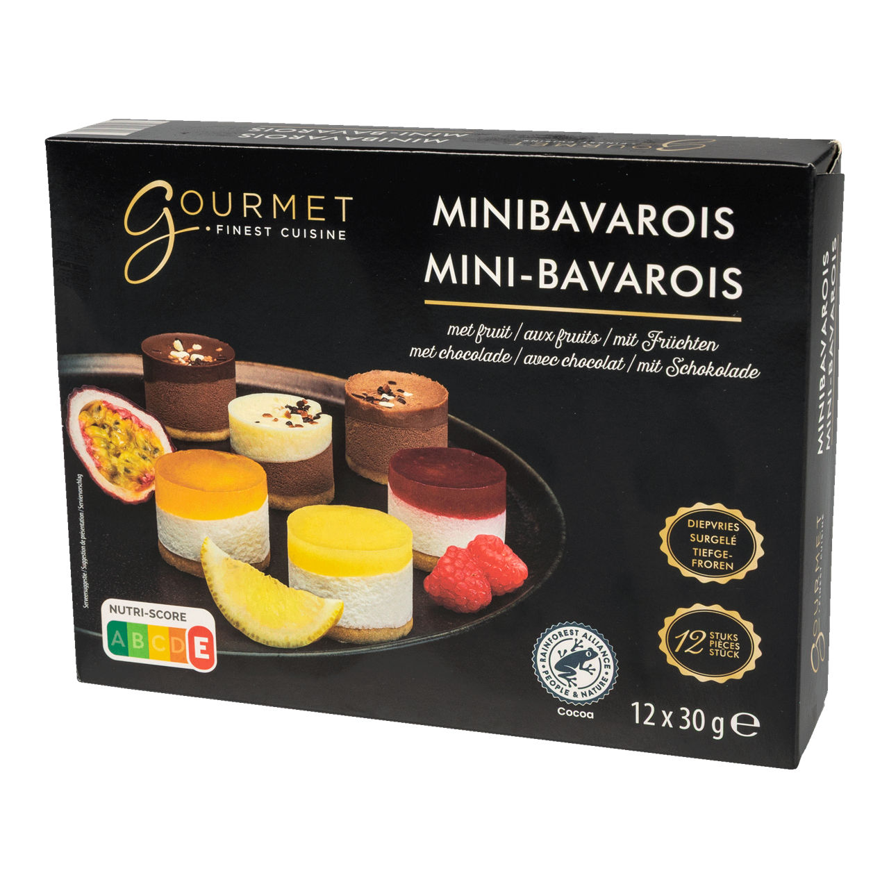 GOURMET FINEST CUISINE Minibavarois, 12 st. (360 g)