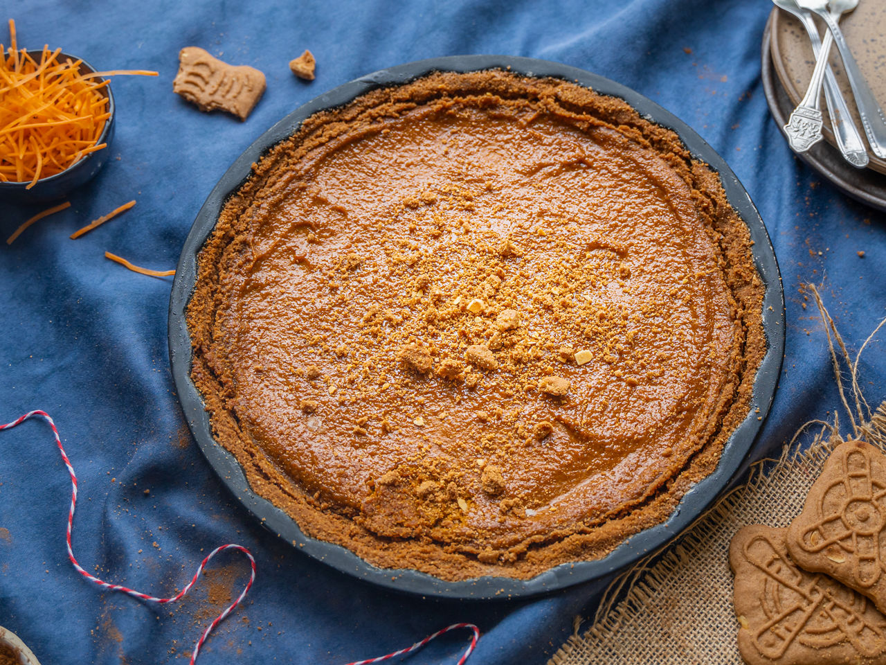 Carrot cake met speculaas
