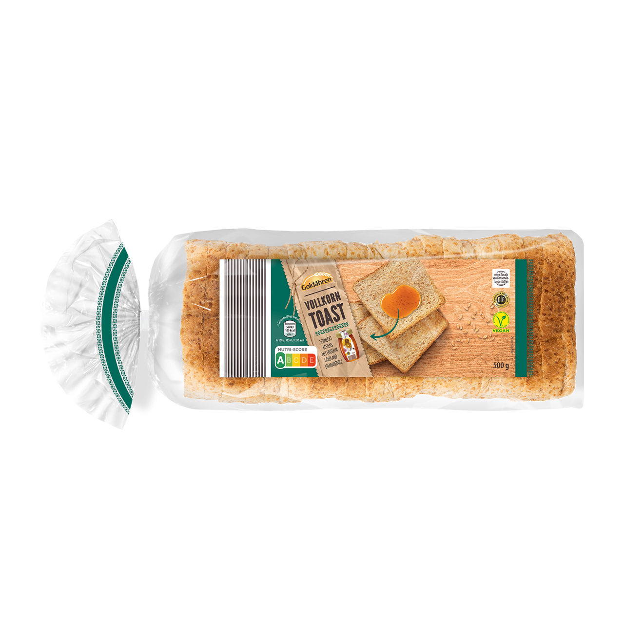 Vollkorn-Toast