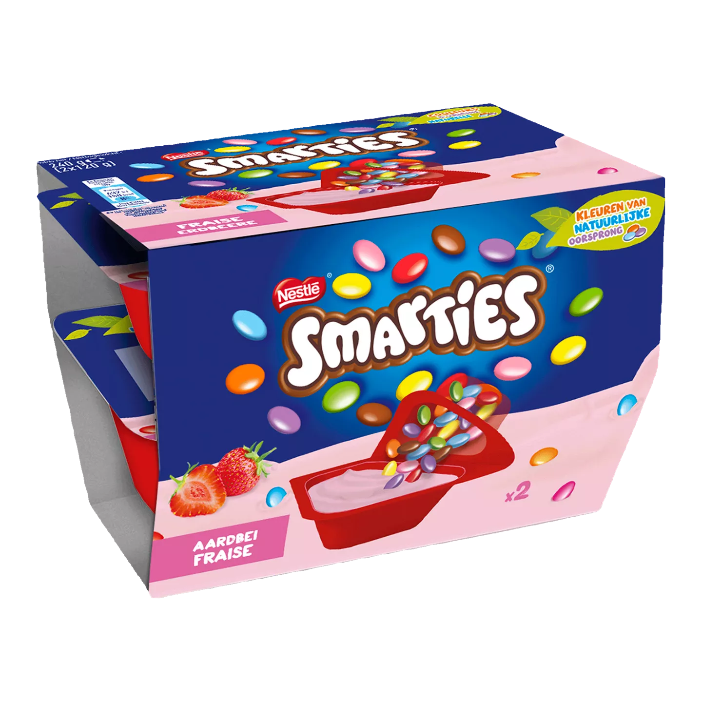 Nestlé Yoghurt met Smarties, 2 st