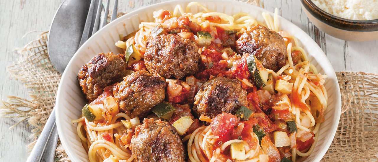 Vegetarische spaghetti