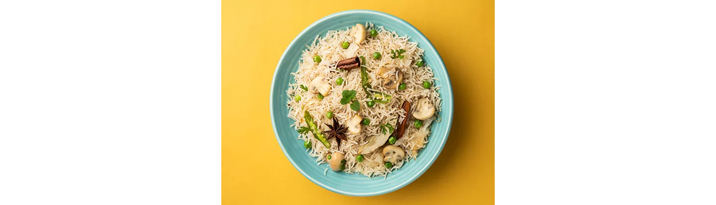 Arroz basmati cocido