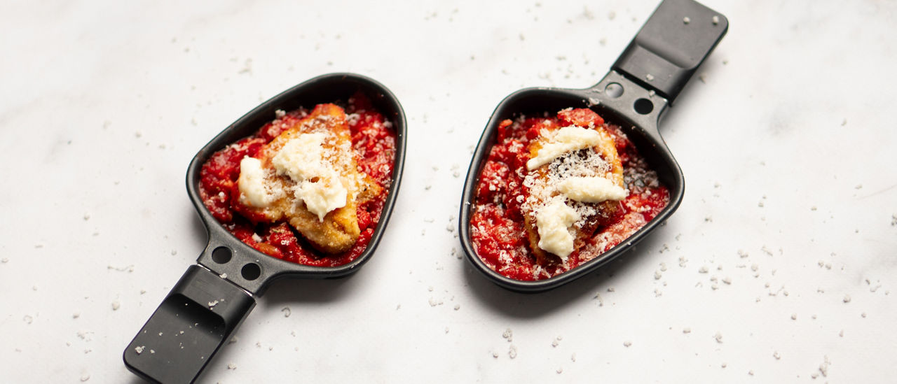 Gourmet-recept: mini kip-parmezaan bij ALDI