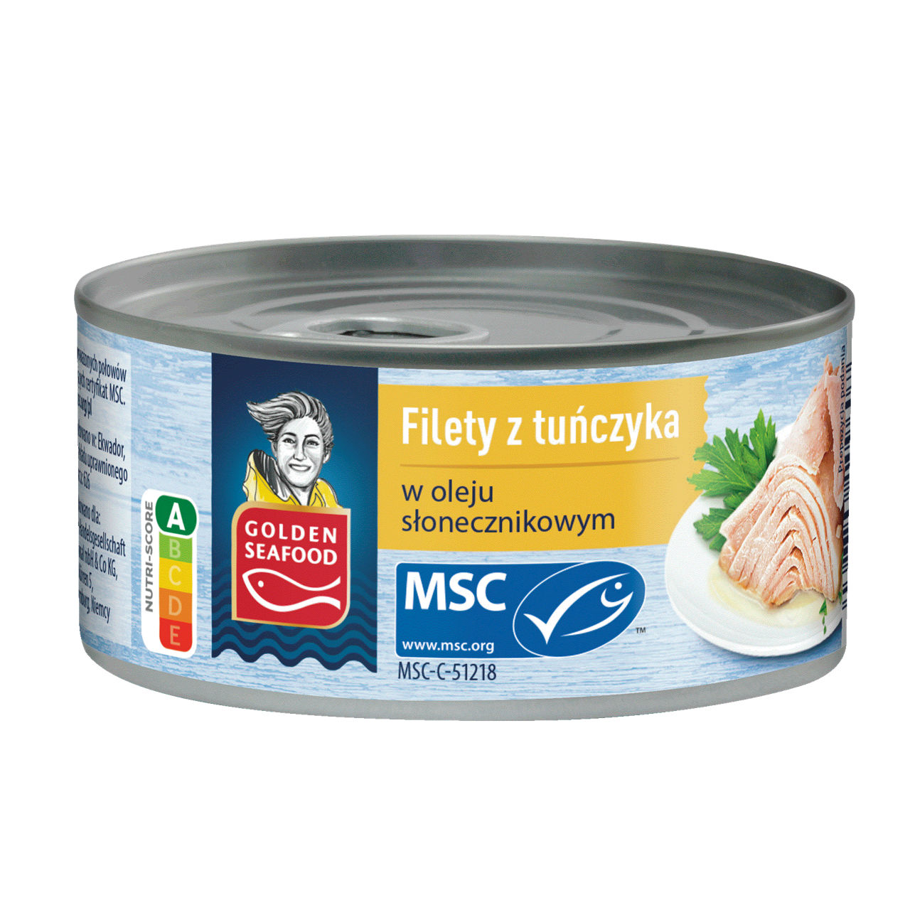 Filety z tuńczyka w oleju słonecznikowym