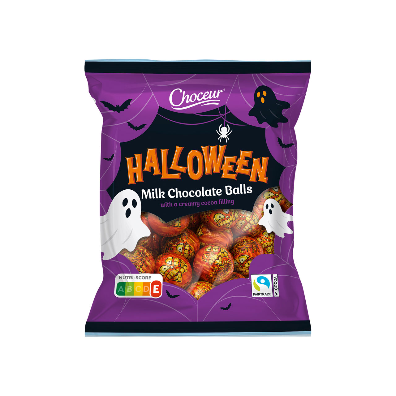 Czekoladowe kule Halloween