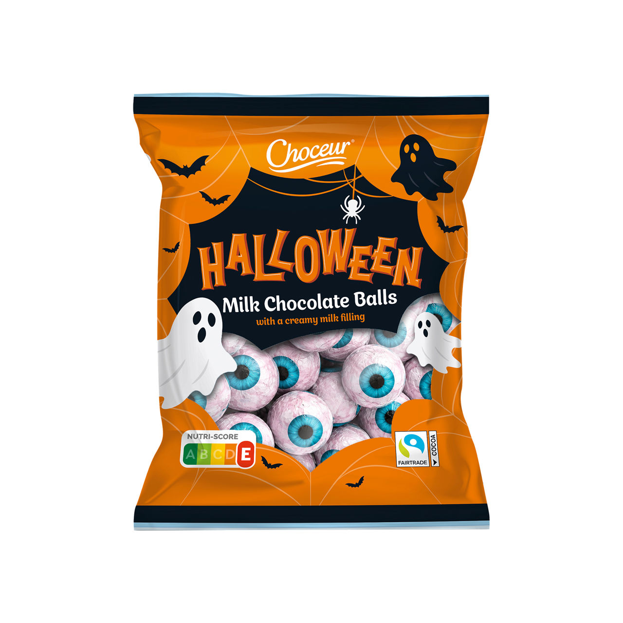 Czekoladowe kule Halloween