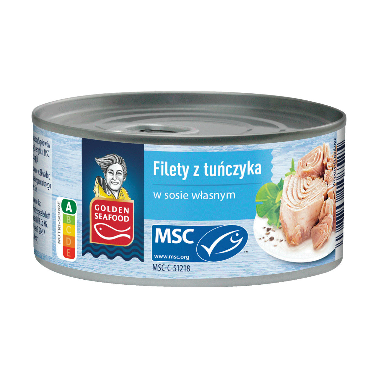 Filety z tuńczyka w sosie własnym 