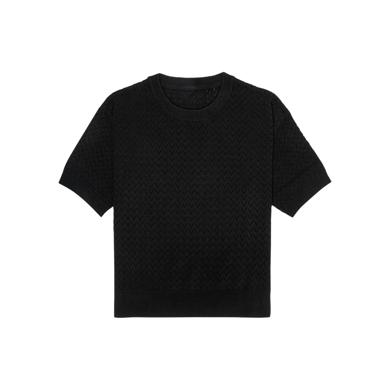 Sweter ażurowy damski