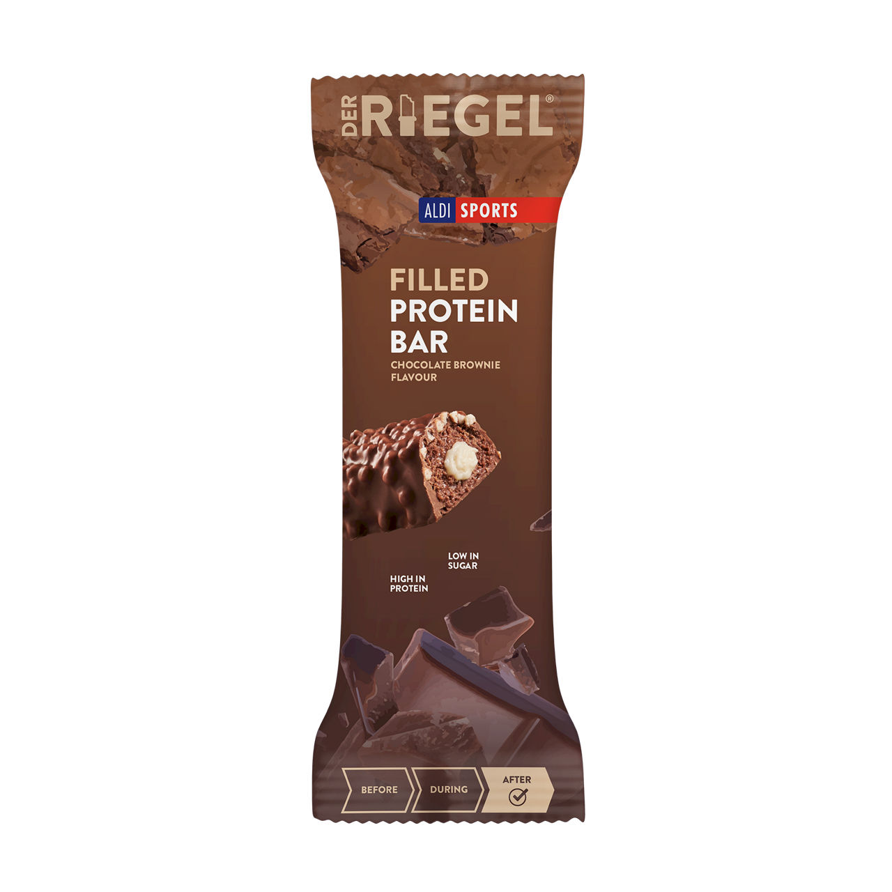 Baton proteinowy z nadzieniem 