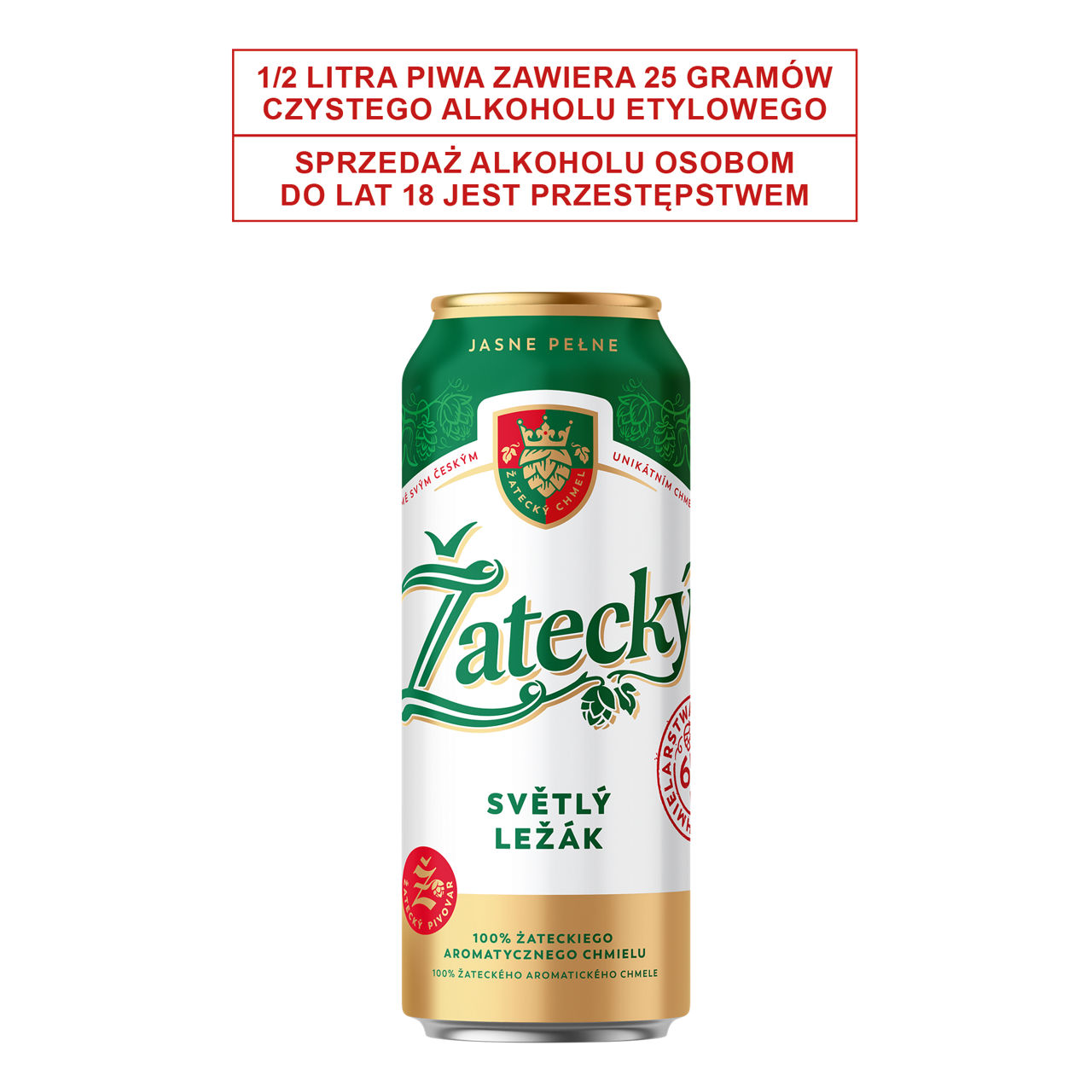 Piwo Žatecký Světlý Ležák
