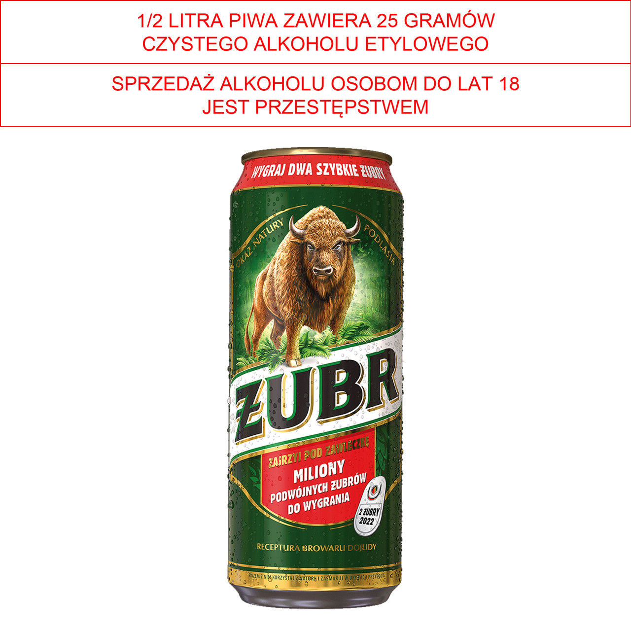 Piwo Żubr 