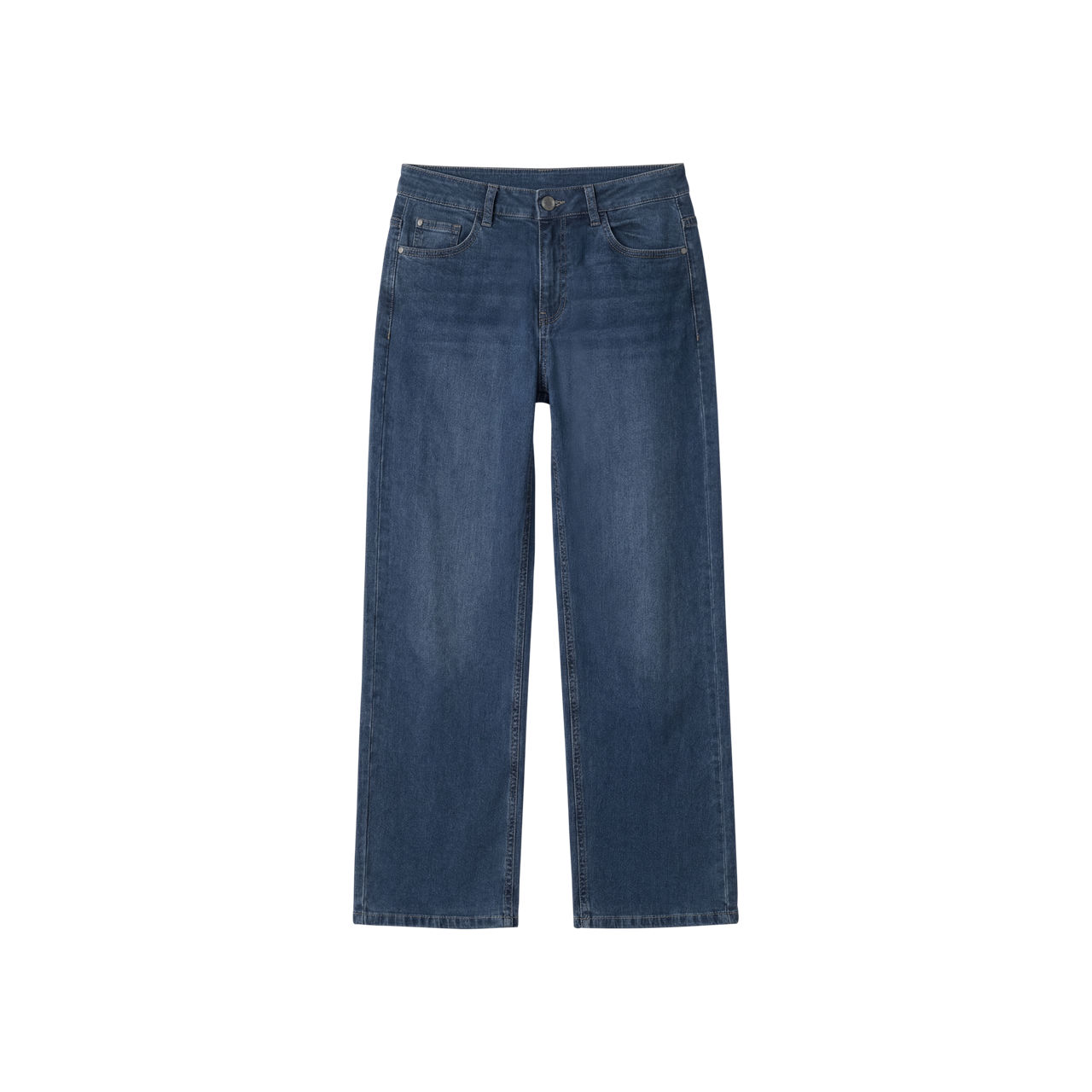 Jeansy damskie wide leg