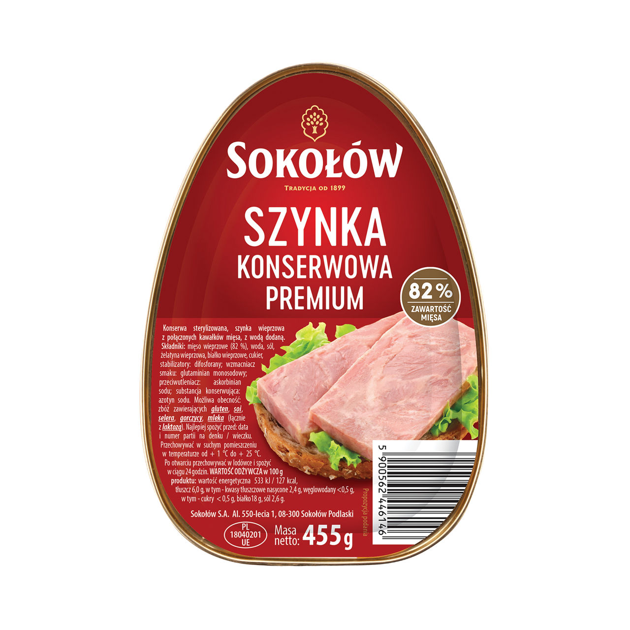Szynka konserwowa premium