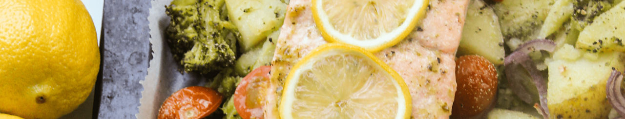 Tray Bake met zalm en aardappels ALDI
