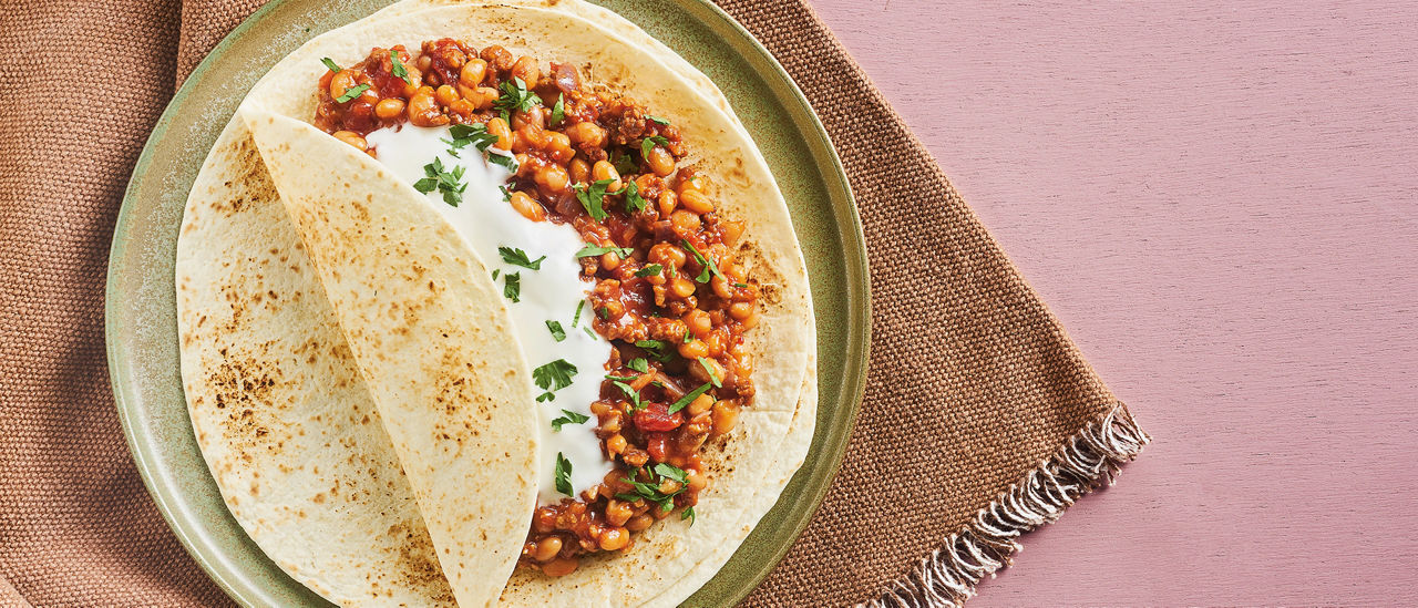 Chili sin carne bij ALDI