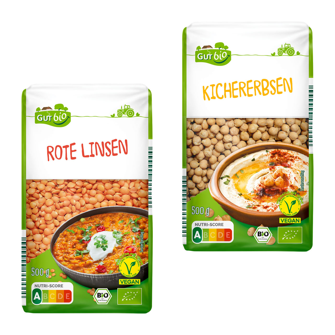 Bio-Hülsenfrüchte