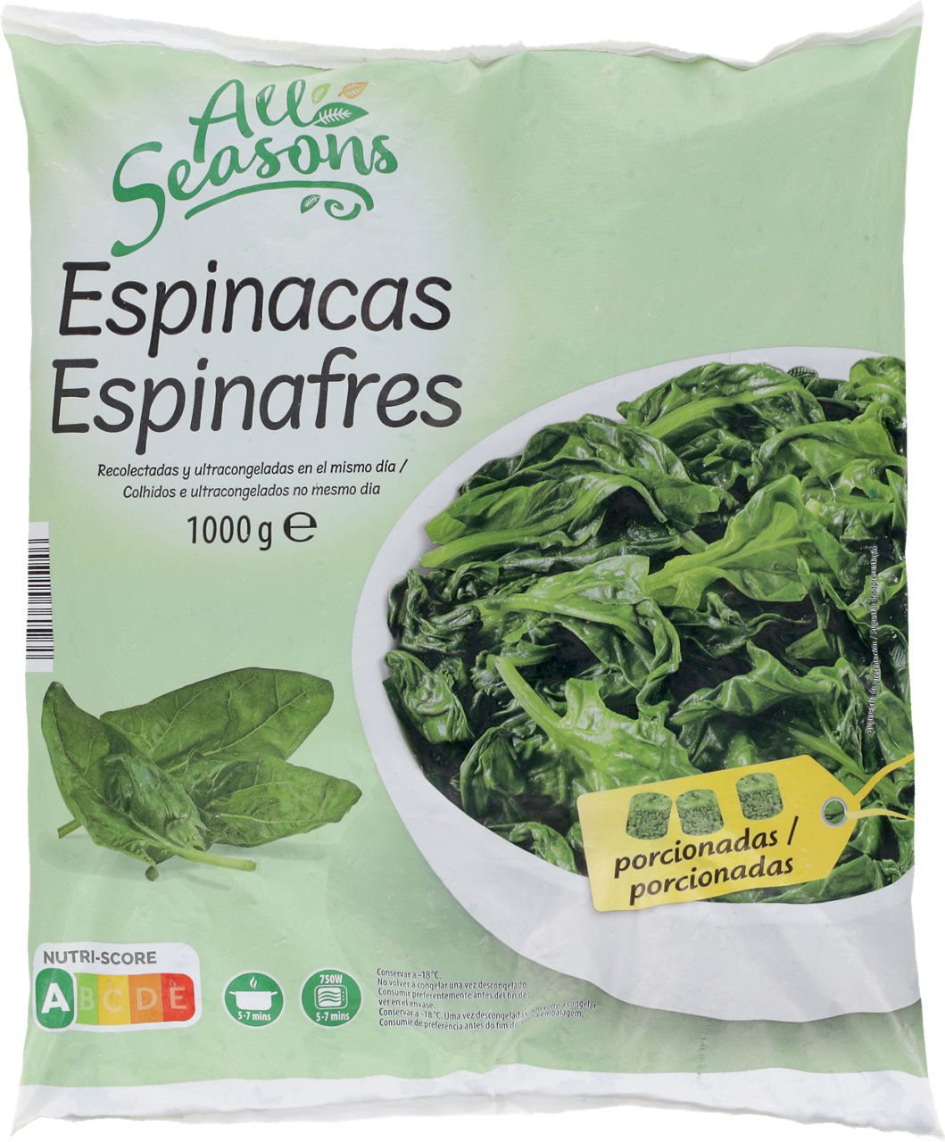 Espinacas FLETE