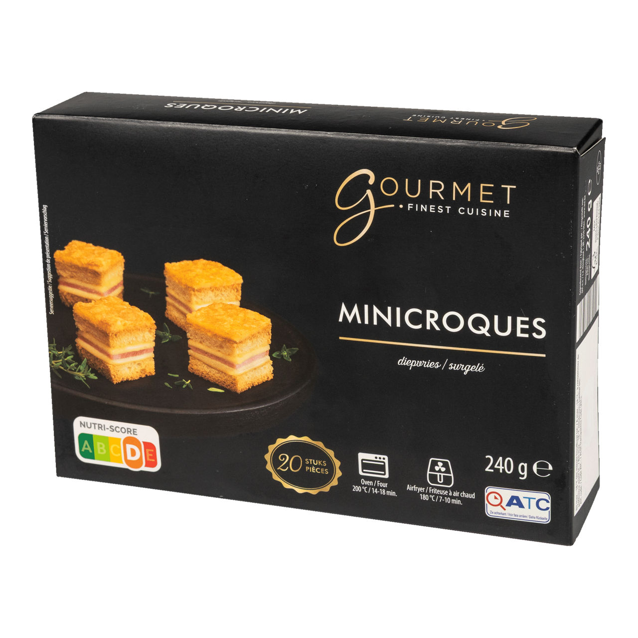 GOURMET FINEST CUISINE Minicroques, 20 st. (240 g)