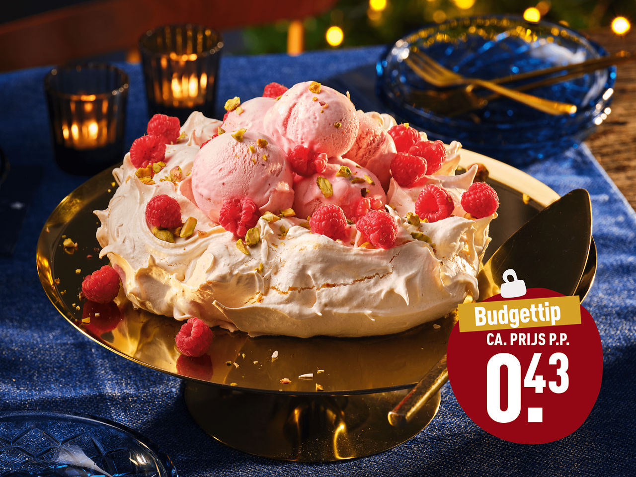 Dessert bij Aldi