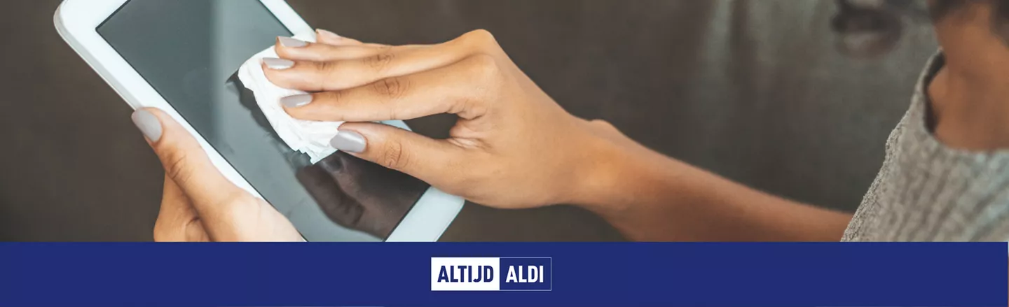 tablet schoonmaken