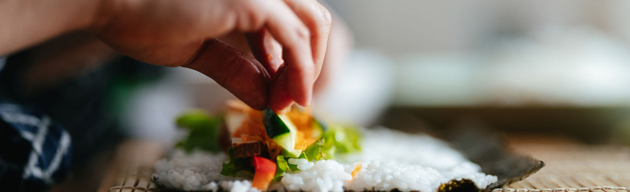 sushi maken 