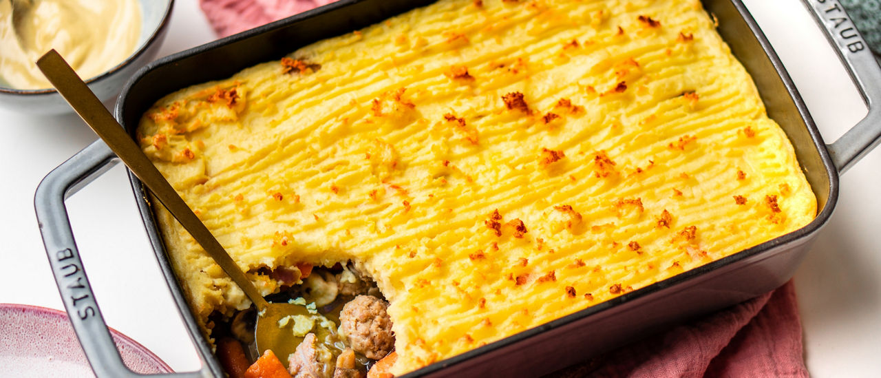 Herfstige ovenschotel bij ALDI