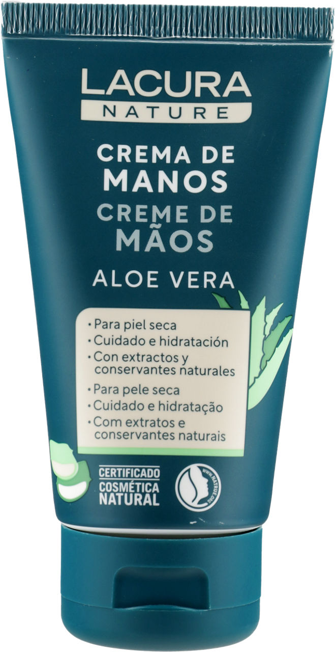 Crema de manos con aloe vera 75 ml