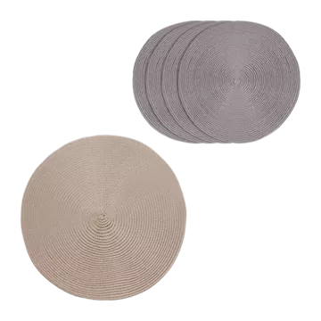 Geflochtene Tischsets