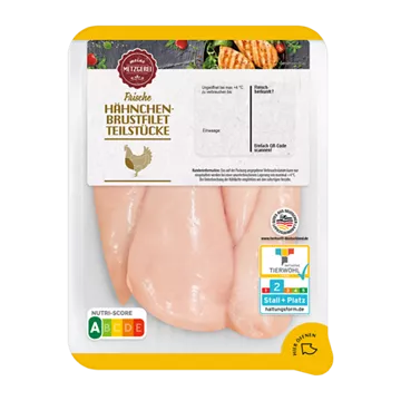 Hähnchenbrustfilet-Teilstücke