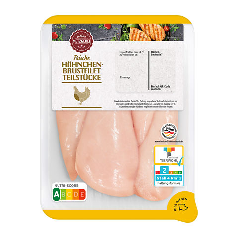Hähnchenbrustfilet-Teilstücke