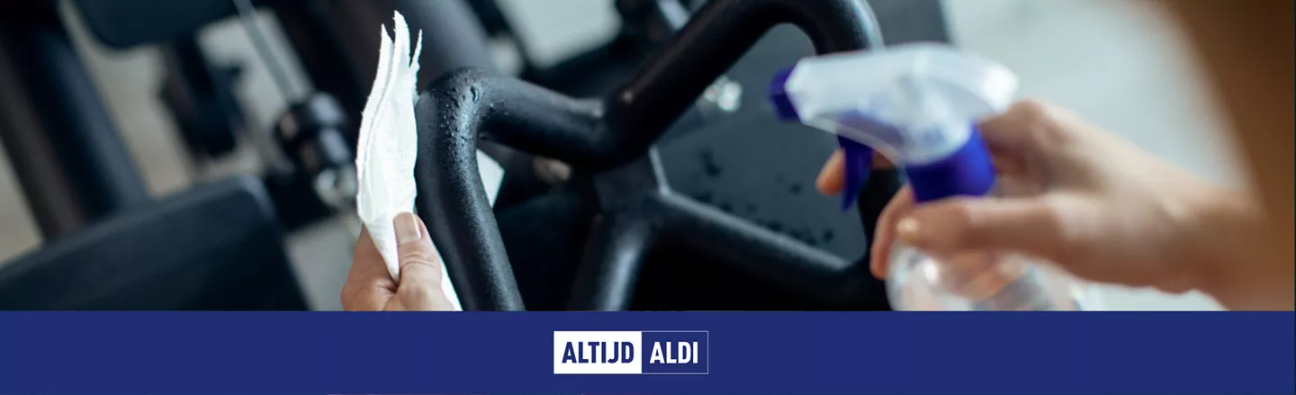 fitnessapparaat schoonmaken