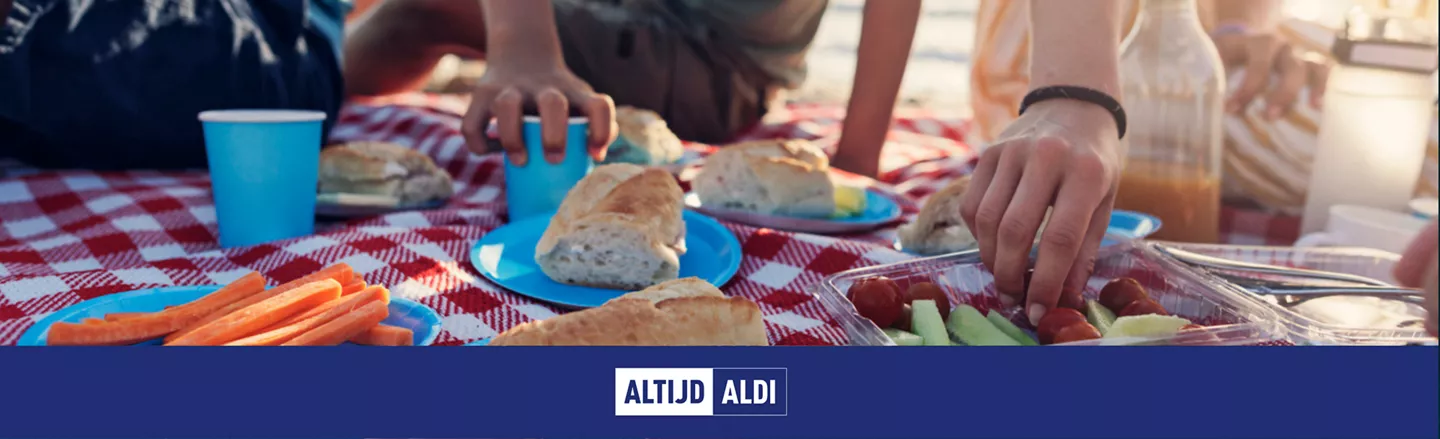 hapjes voor op het strand