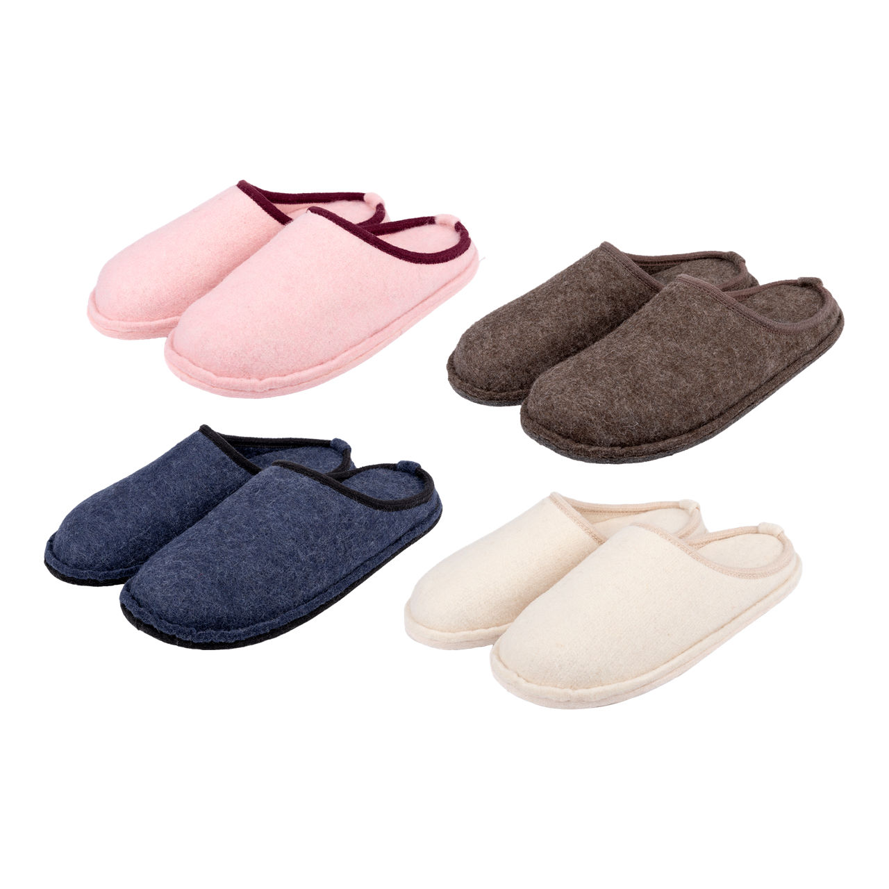 UP2Fashion Vilten pantoffels