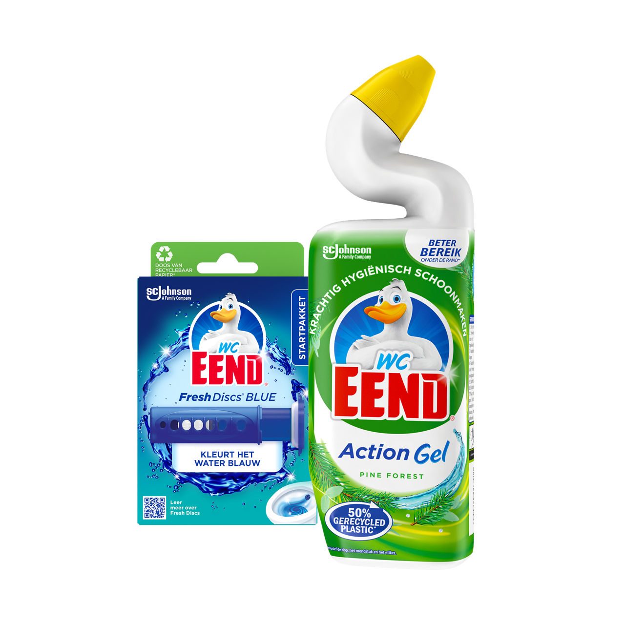 Toiletreiniger of -fresh disc