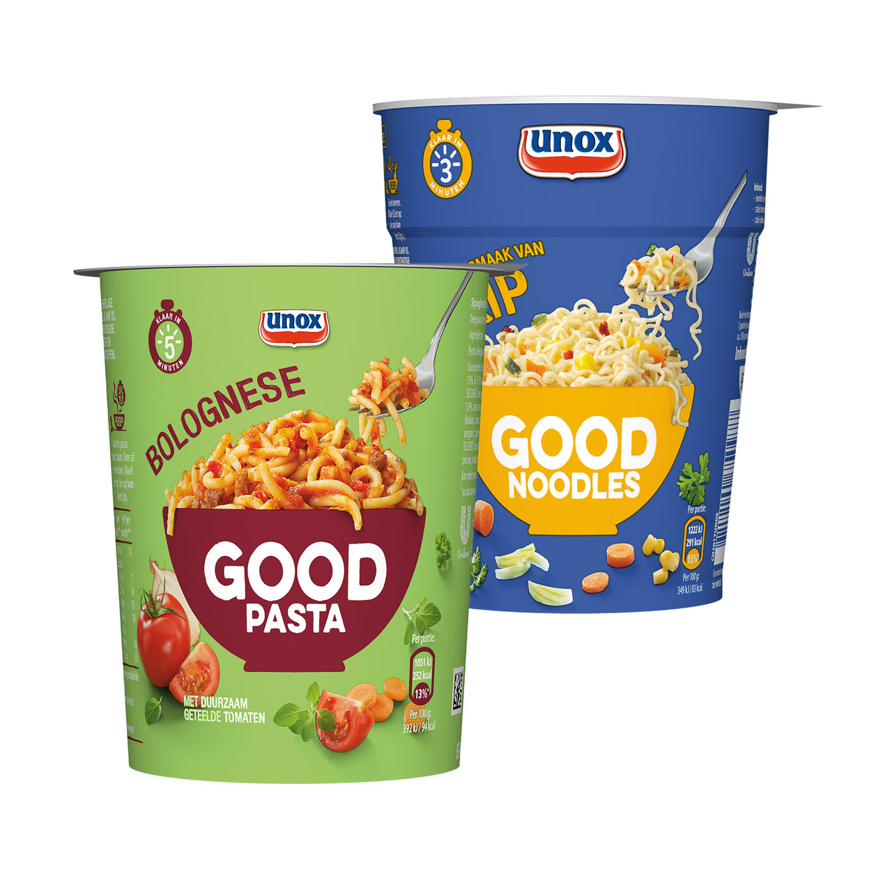 Good noodles of pasta