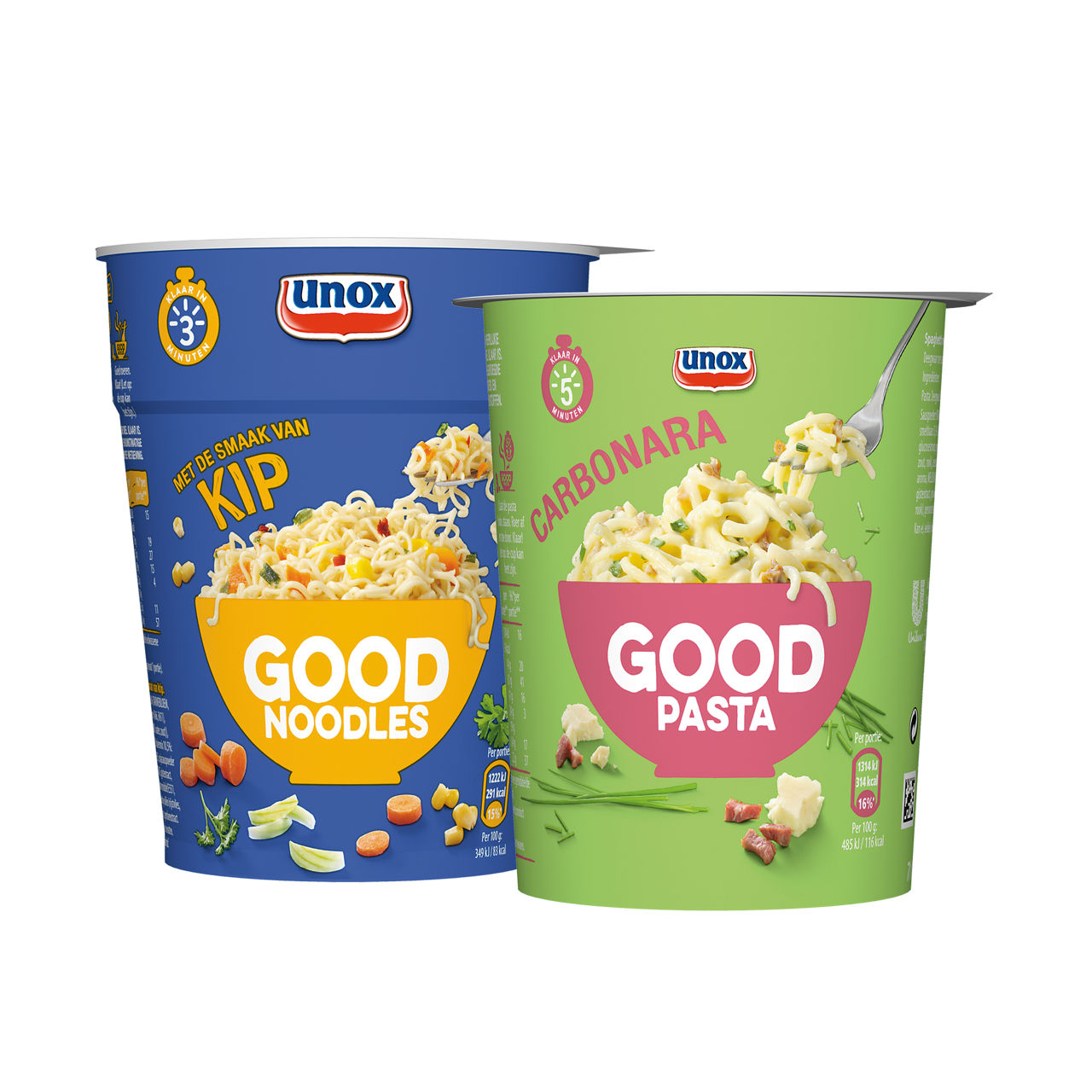 Good noodles of pasta