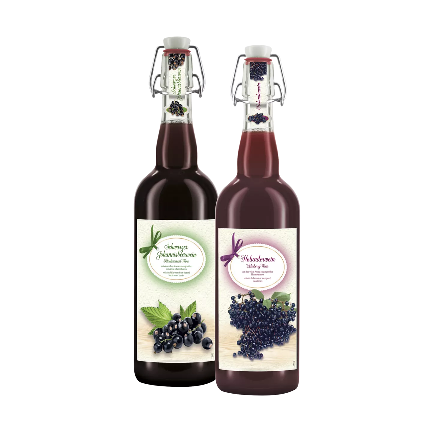 Zwarte bes- of vlierbesfruitwijn