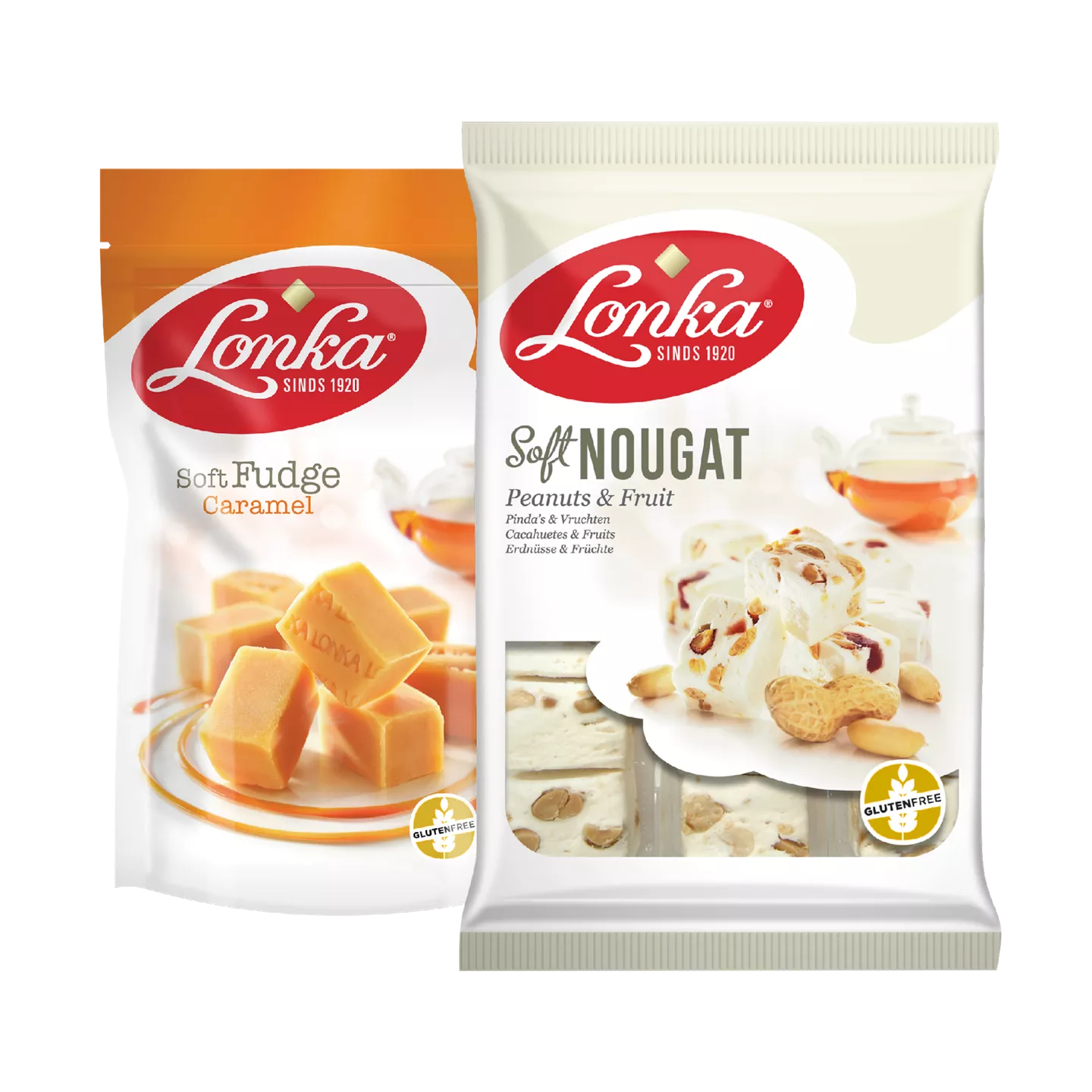 LONKA Soft nougat of fudge